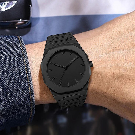 BLACK ARABIC AURA WATCH | FULL BLACK ARABIC DIAL